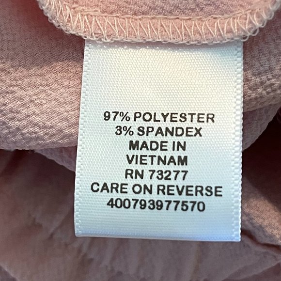 Candie's Separated Shoulder Soft Pink Top in Junior's Size XL NWT - Picture 10 of 11